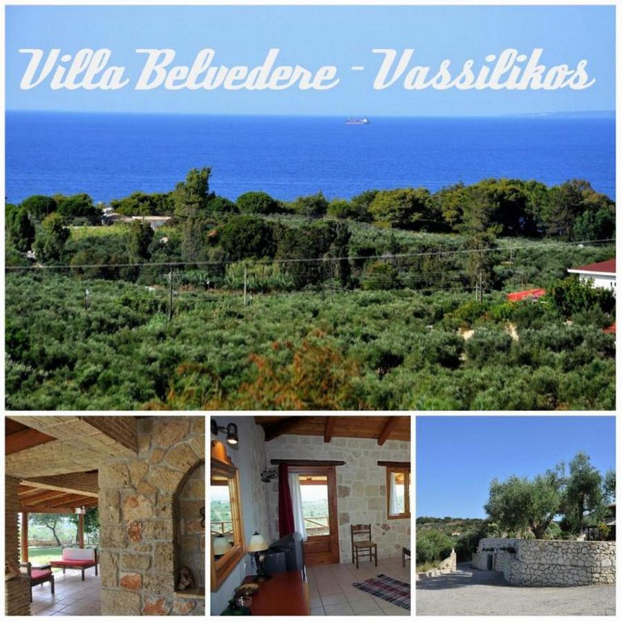 Villa Belvedere - Best Panoramic Sea View Apts Василикос Экстерьер фото