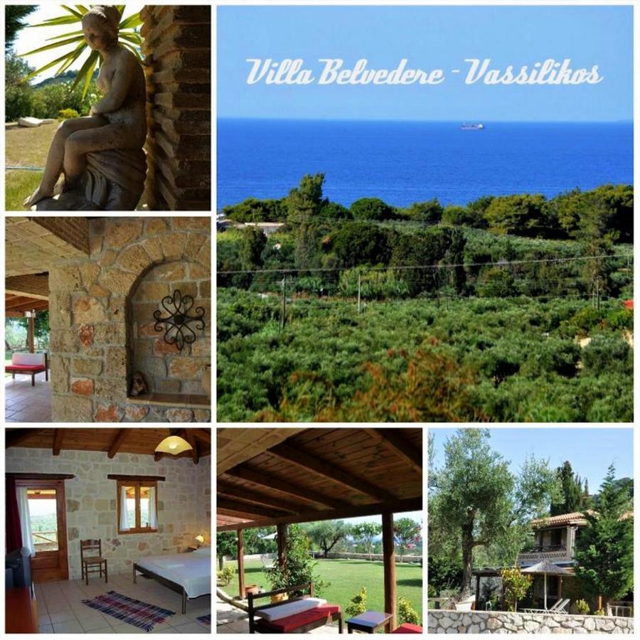 Villa Belvedere - Best Panoramic Sea View Apts Василикос Экстерьер фото