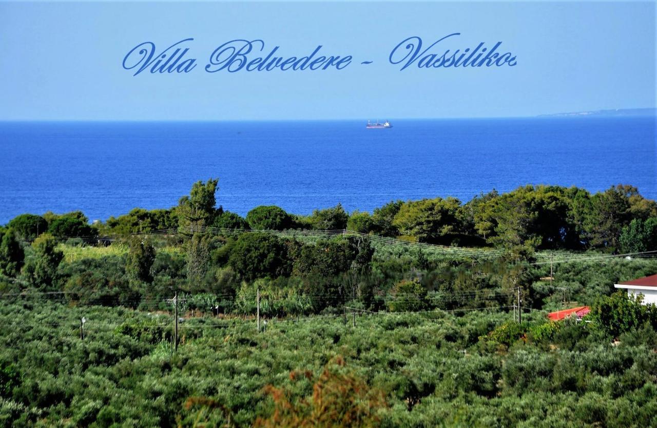Villa Belvedere - Best Panoramic Sea View Apts Василикос Экстерьер фото